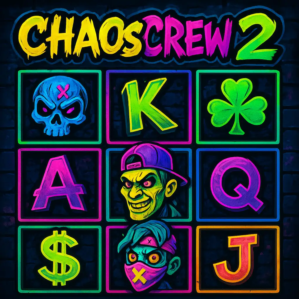 Chaos Crew 2 slot artwork